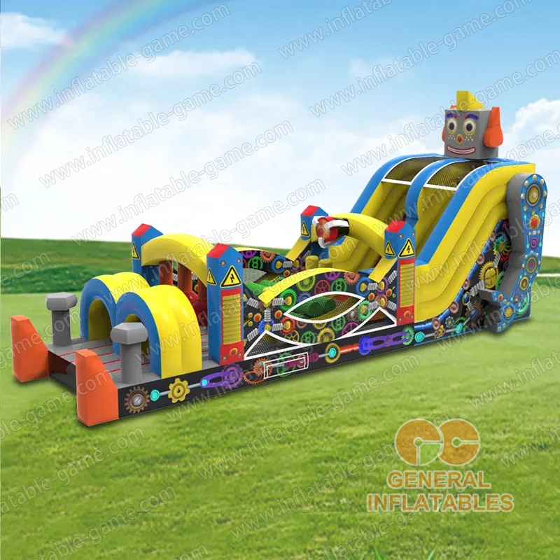 Robot Inflatable obstacle