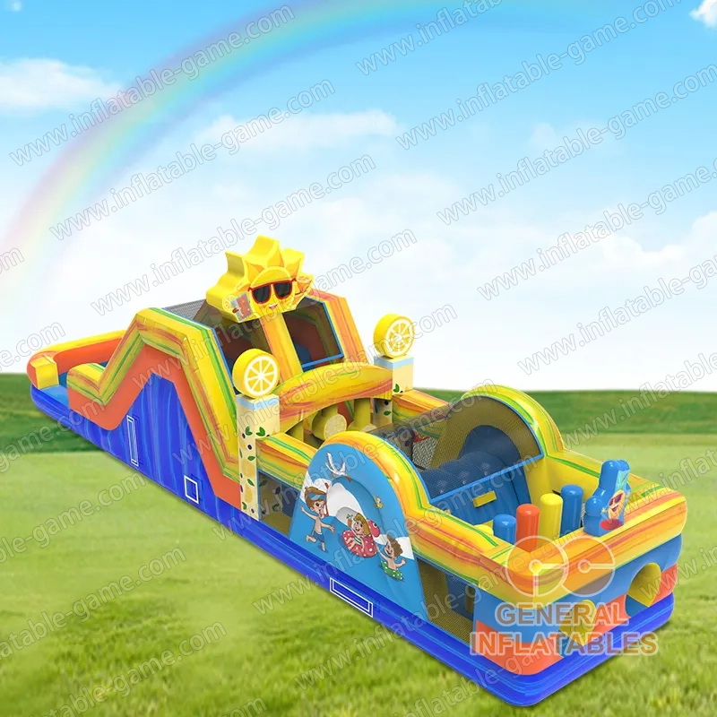 Summer obstacle course