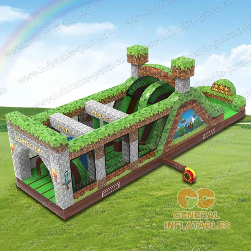 Pixel Game Obstacle Course