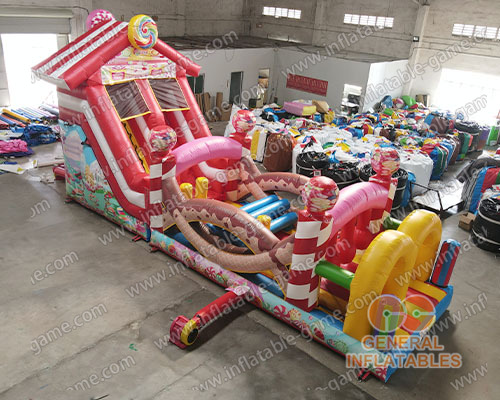 Candy house obstacle course