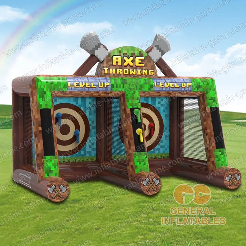 Pixel Axe Throwing Game