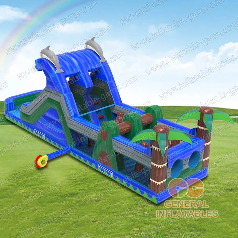 Dolphin obstacle course
