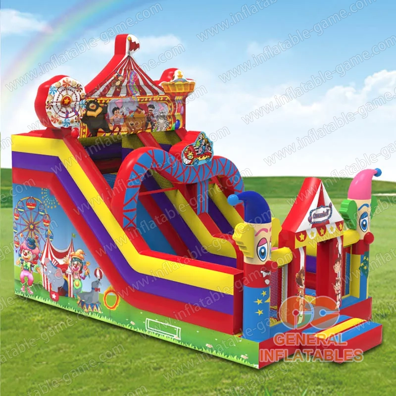 Carnival inflatable slide