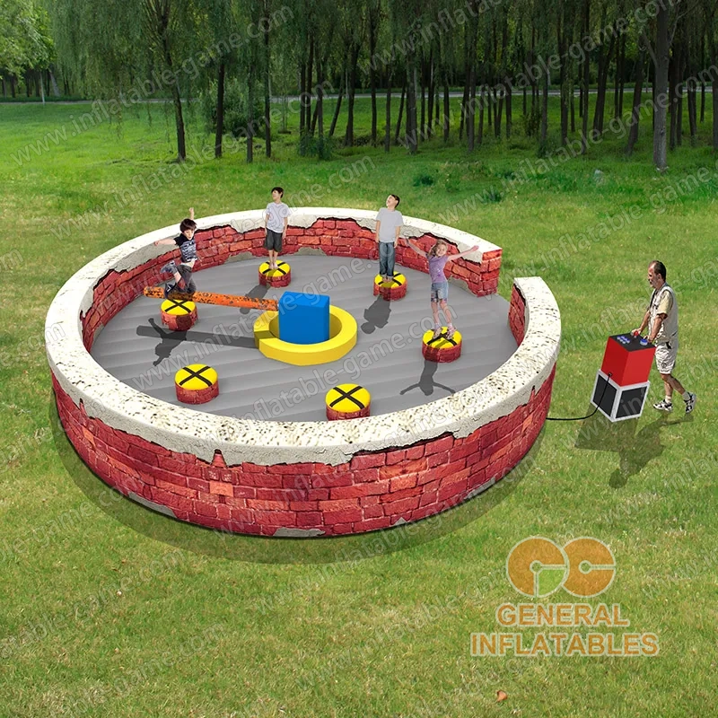 Inflatable wipeout