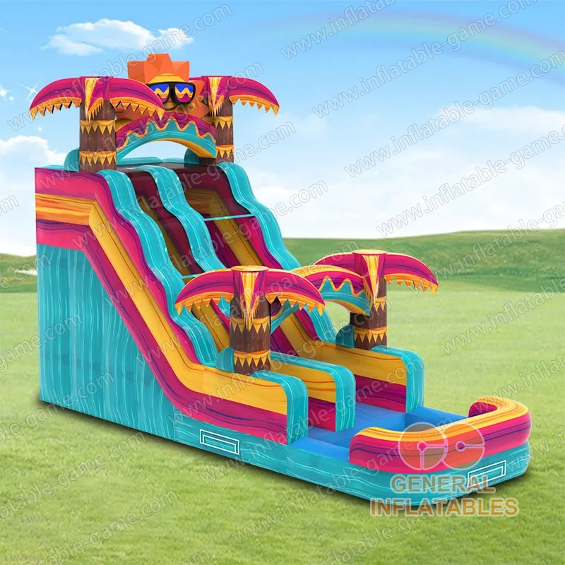 Hello, Mr. Sun Water slide