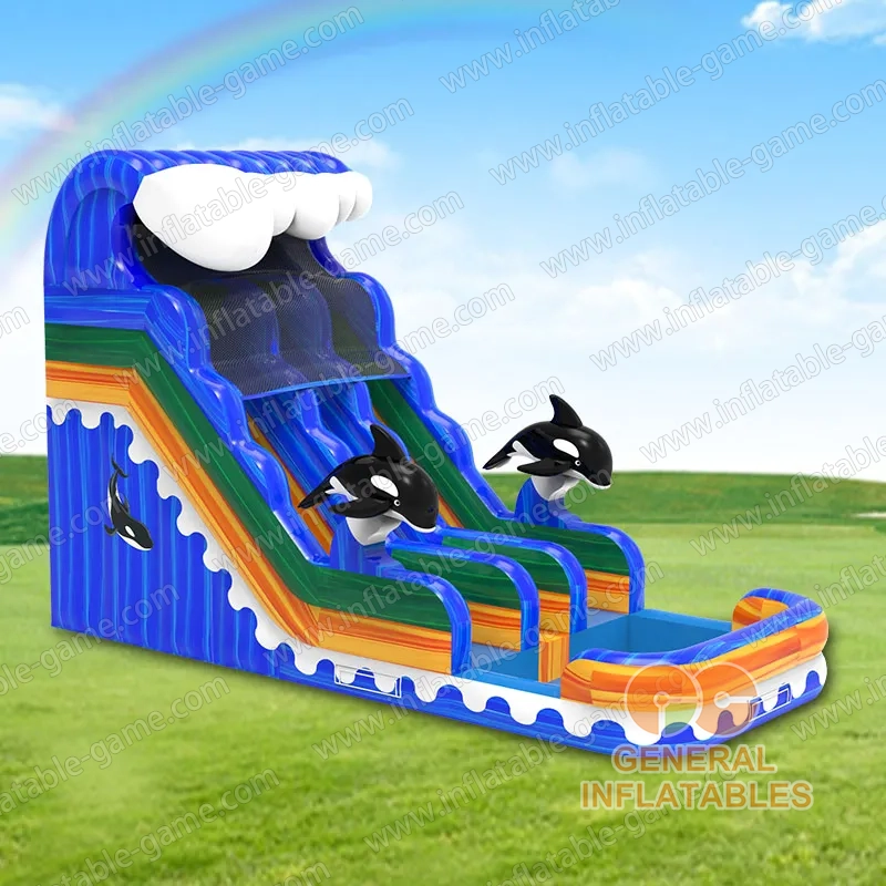 Whale Water Slide
